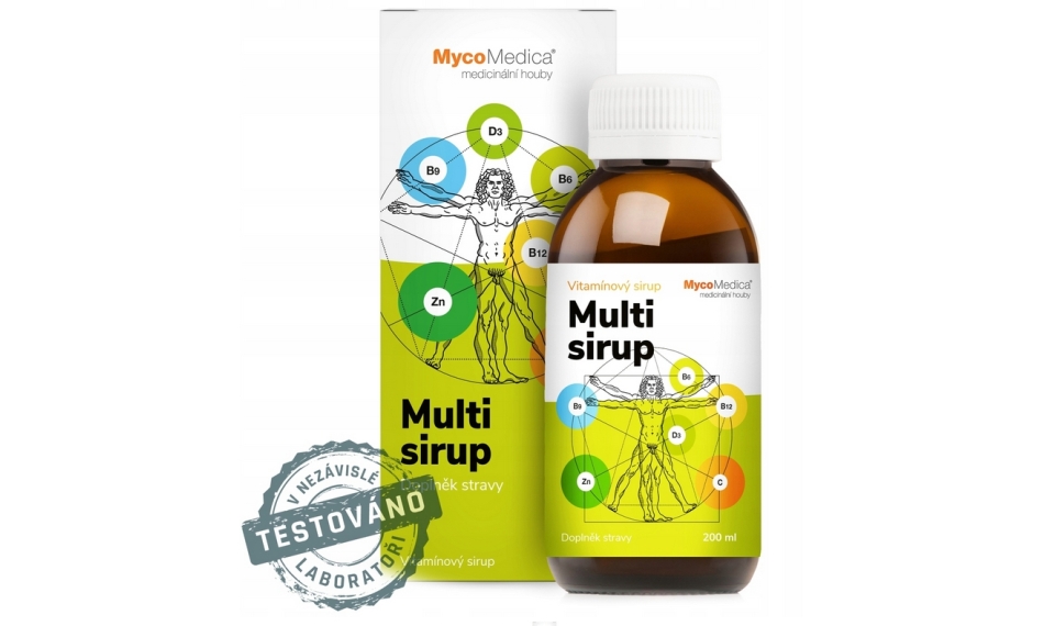MycoMedica Syrop Multi dla dzieci 200ml