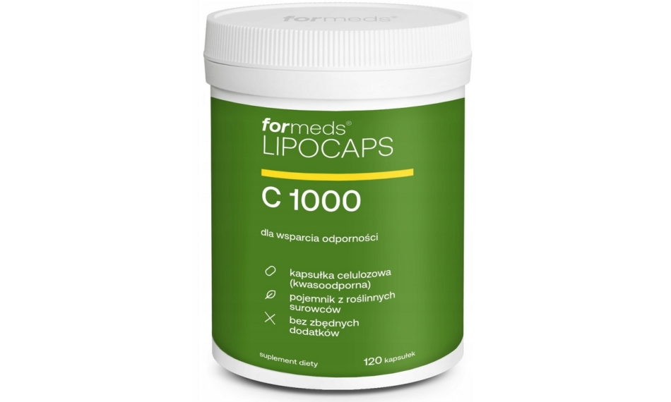 Formeds LIPOCAPS C 1000 liposomalna witamina C 120kapsułek