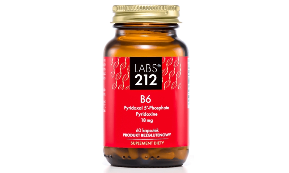 LABS212 Witamina B6 P-5-P 60kapsułek