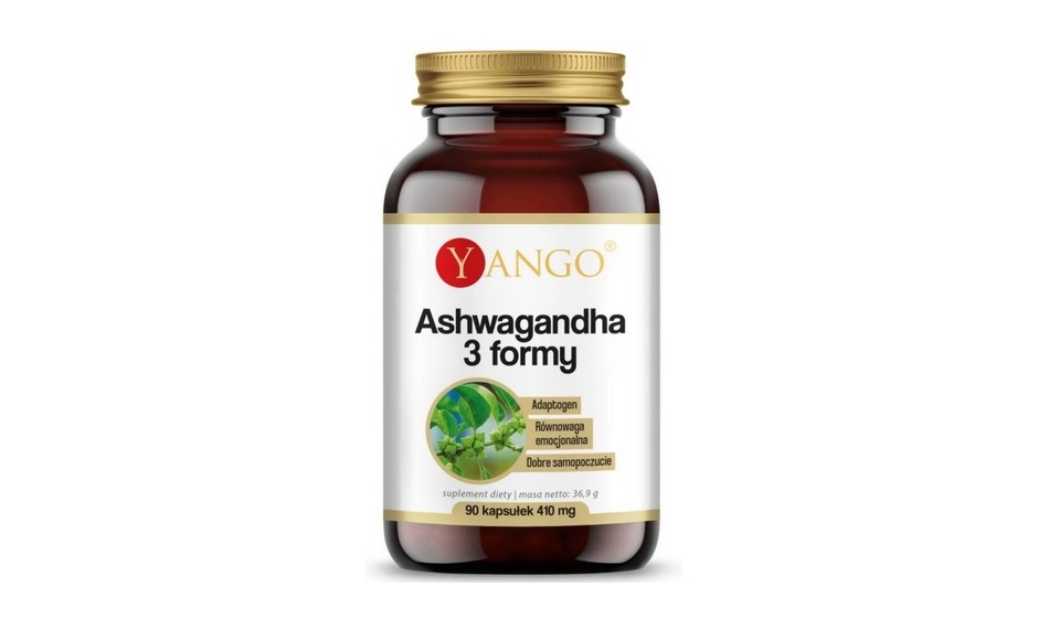 Yango Ashwagandha 3 Formy 90kapsułek