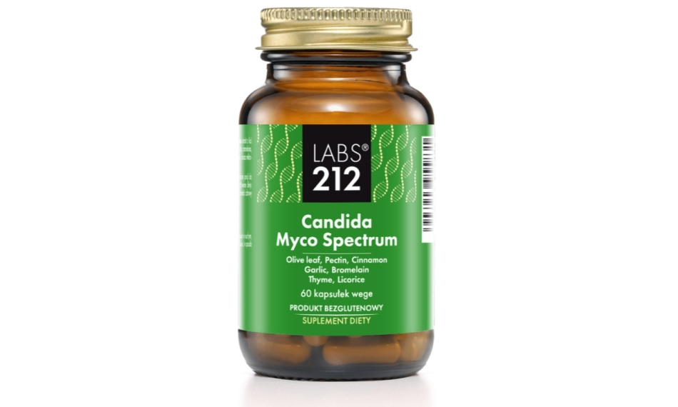 LABS212 Candida Myco Spectrum Wsparcie jelit 60kapsułek