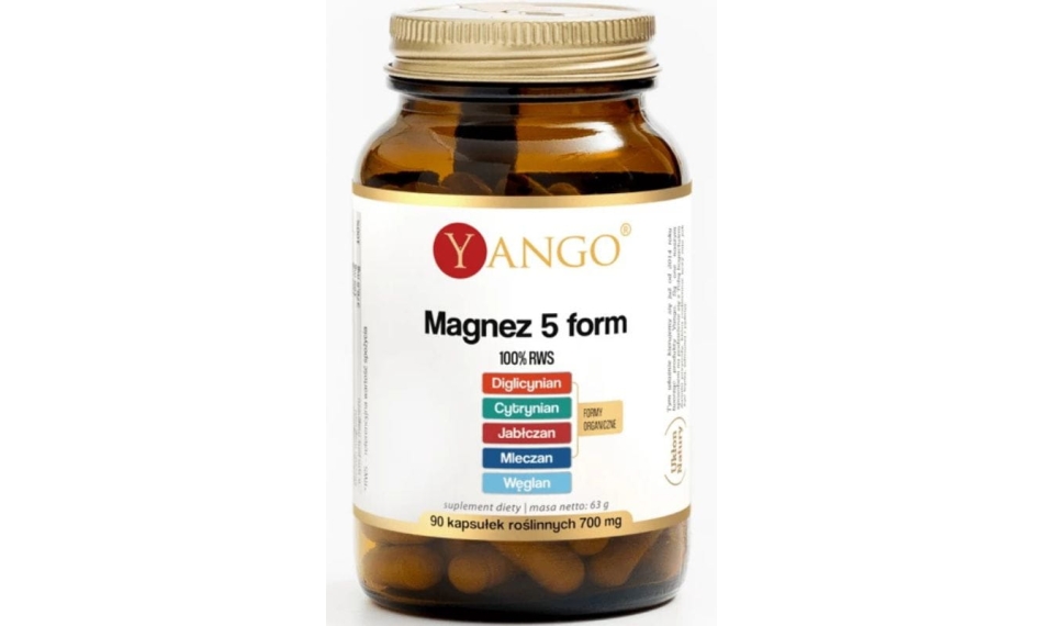 Yango Magnez 5 form 90kapsułek