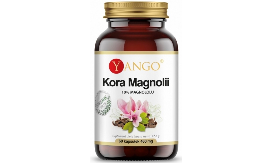 Yango Kora Magnolii 10% Magnololu 60kapsułek
