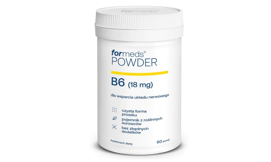 Formeds POWDER B6 witamina b6 w proszku 40,2g
