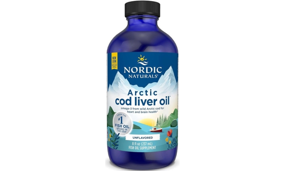 Nordic Naturals Arctic Cod Liver Oil (Olej z wątroby dorsza arktycznego BEZSMAKOWY) 237ml