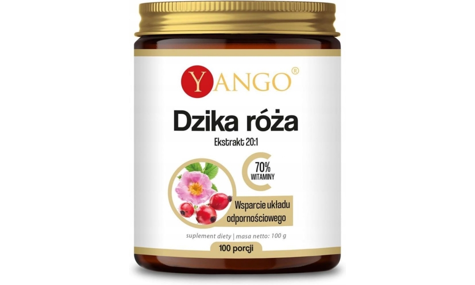 Yango Dzika Róża Ekstrakt Proszek (100 porcji) 100g