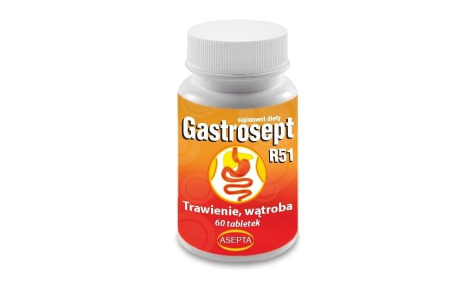 Gastrosept R51 60tabletek Asepta 