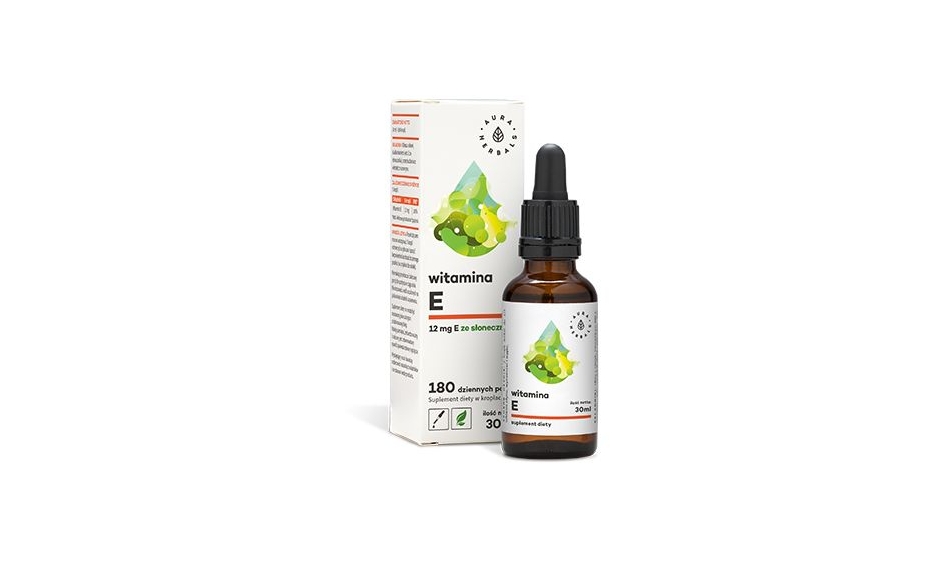 Aura Herbals Witamina E krople 30ml