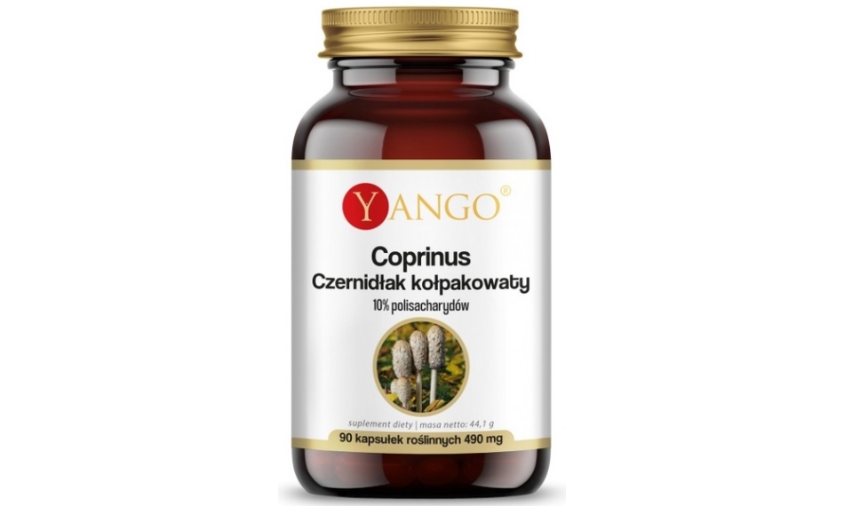 Yango Coprinus Czernidłak Kołpakowaty 90kapsułek