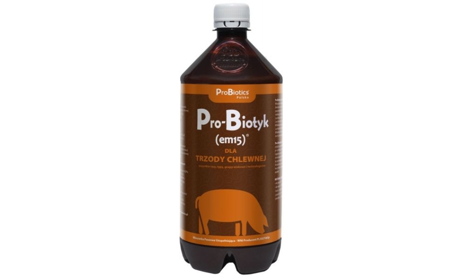 Probiotics em15 dla trzody chlewnej płyn 1litr