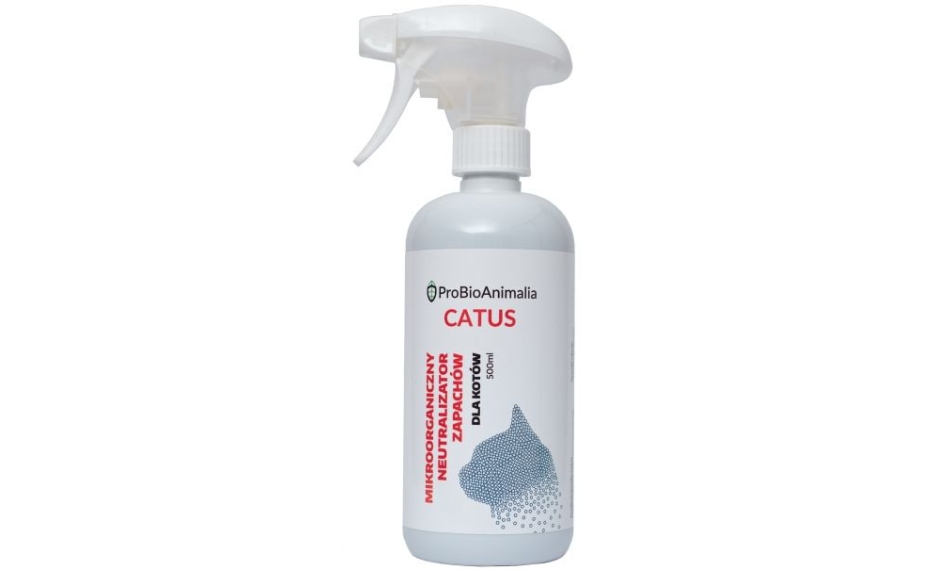 Probiotics Catus Mikroorganiczny neutralizator zapachów dla kotów spray 500ml ProBioAnimalia