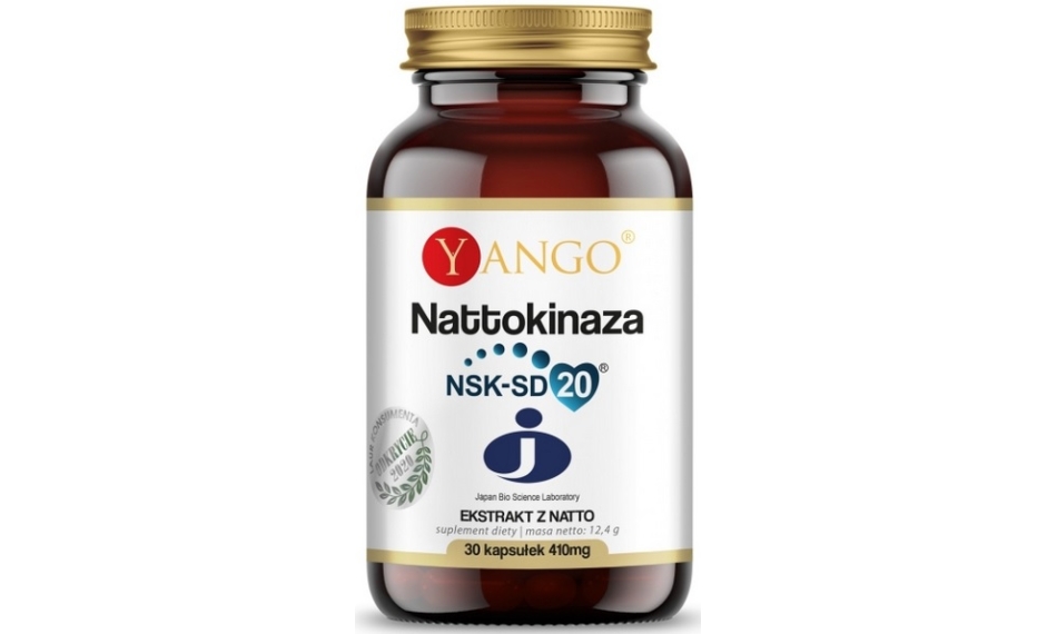 Yango Nattokinaza NSK-SD20® 30kapsułek