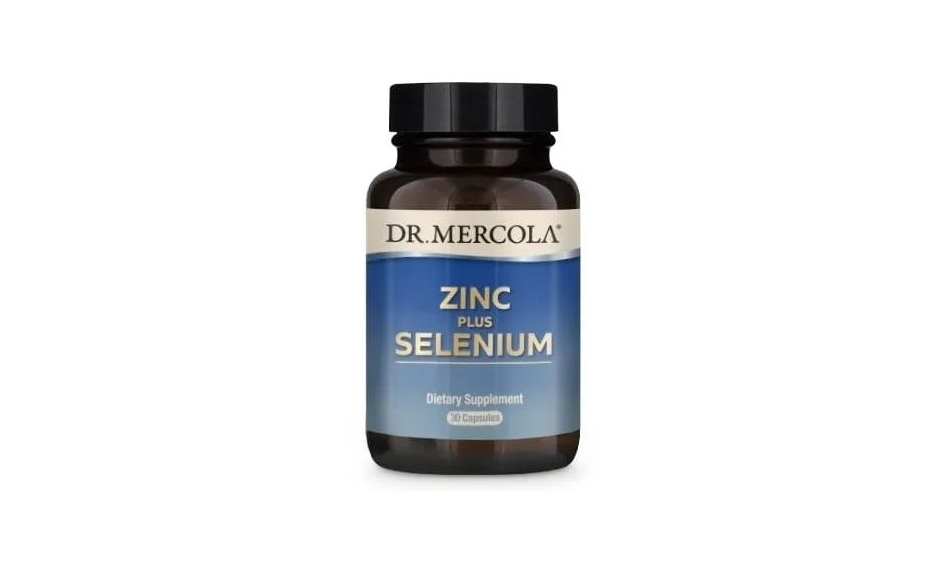 Cynk z selenem Zinc plus Selenium 30kapsułek Dr Mercola