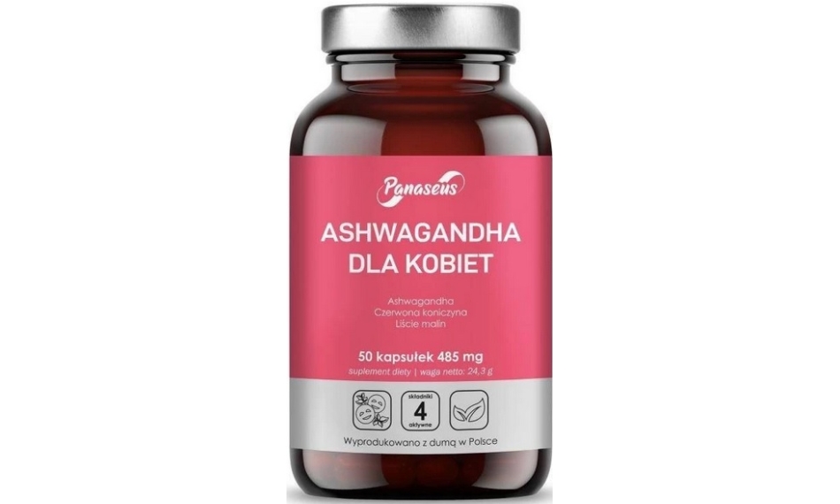 Yango Panaseus Ashwagandha dla Kobiet 50kapsułek