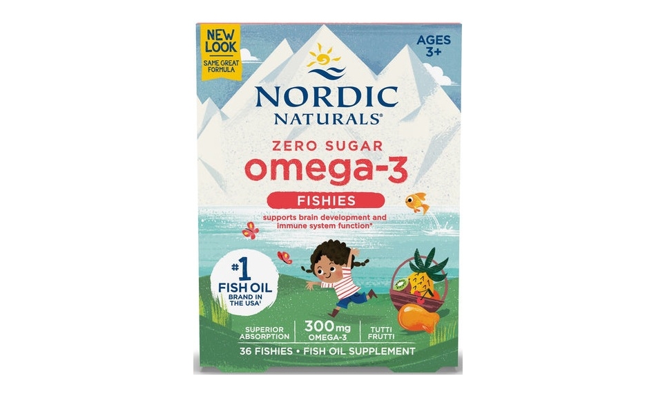 Nordic Naturals Nordic Omega-3 Fishies (Kwasy omega-3 + DHA + EPA WIELOOWOCOWY) 36sztuk