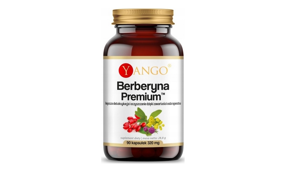 Yango Berberyna Premium™ 320 mg 90kapsułek