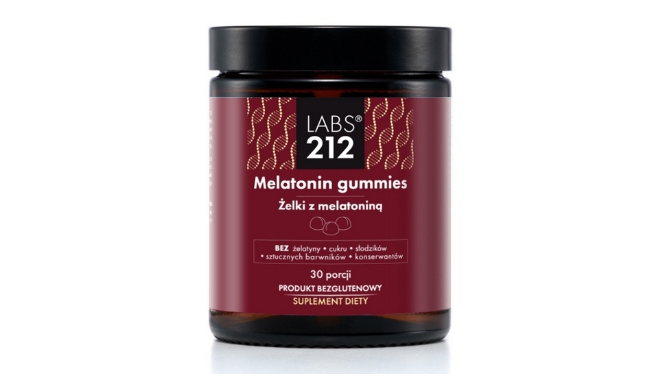 LABS212 Melatonin Gummies żelki z melatoniną 30sztuk