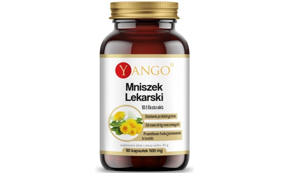 Yango Mniszek Lekarski ekstrakt 10:1 90kapsułek