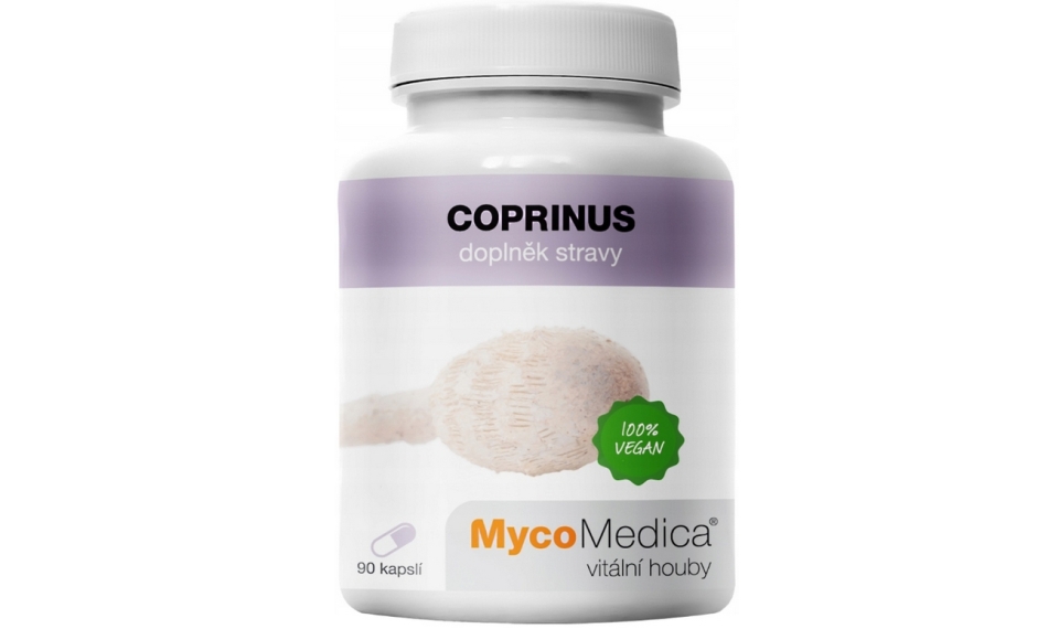 MycoMedica Coprinus (czernidłak kołpakowaty) 90kapsułek