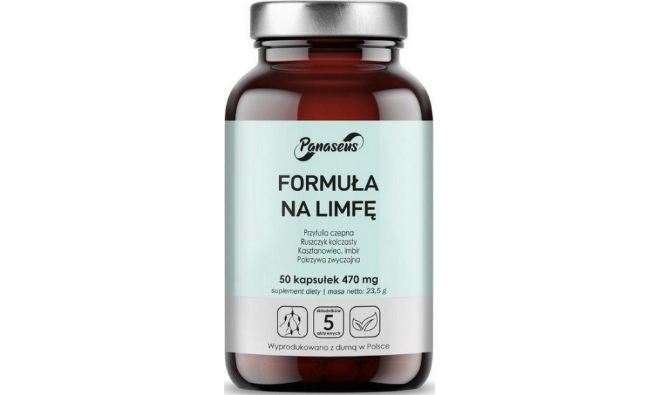 Yango Panaseus Formuła na Limfę 50kapsułek