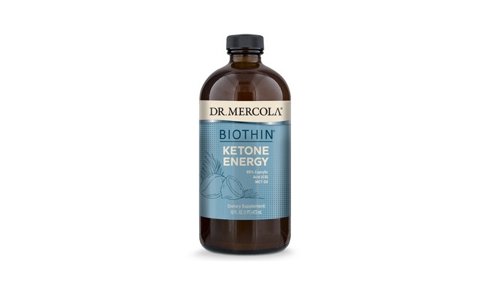 Dr Mercola Kwas kaprylowy Ketone Energy MCT Oil 473ml