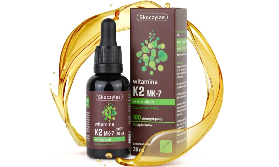 Witamina K2 MK-7 w kroplach 30ml Skoczylas Marek Purelab