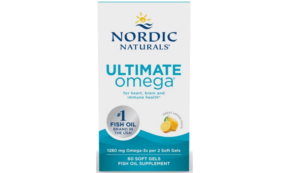 Nordic Naturals Ultimate Omega 1280mg (Kwasy omega-3 CYTRYNA) 60kapsułek