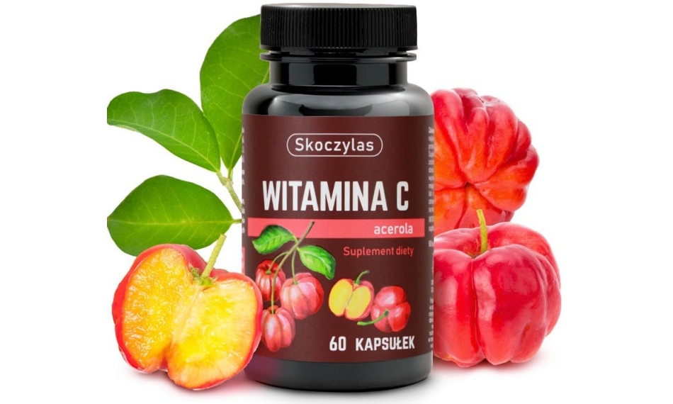Witamina C acerola 60kapsułek Purelab Marek Skoczylas