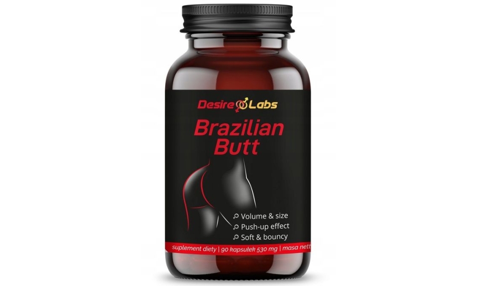 Yango Desire Labs Brazilian Butt™ (Większe pośladki) 90kapsułek