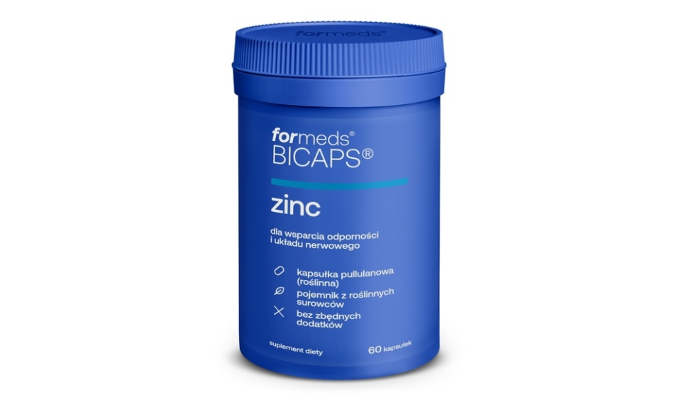 Formeds BICAPS Zinc 60kapsułek
