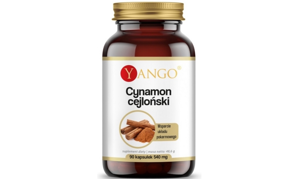 Yango Cynamon Cejloński 90kapsułek