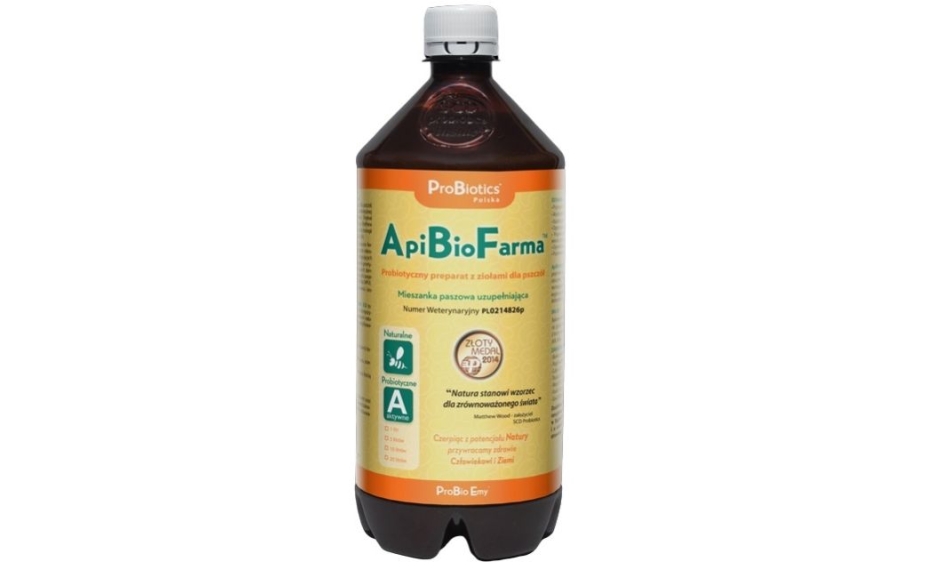 ProBiotics ApiBioFarma mikrobiologiczny preparat dla pszczół  płyn 500ml