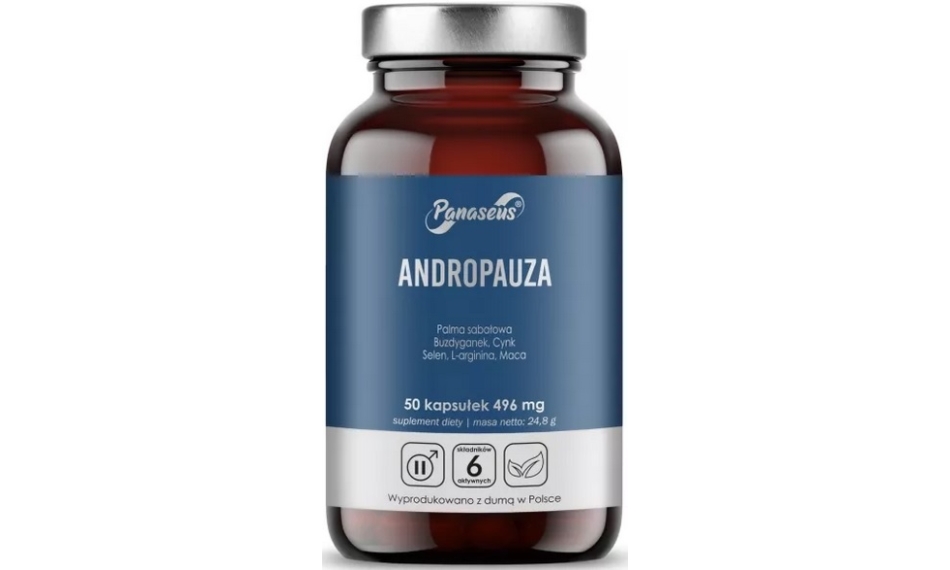 Yango Panaseus Andropauza 50kapsułek