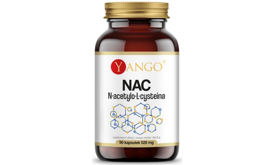 Yango NAC N-acetylo-L-cysteina 90kapsułek