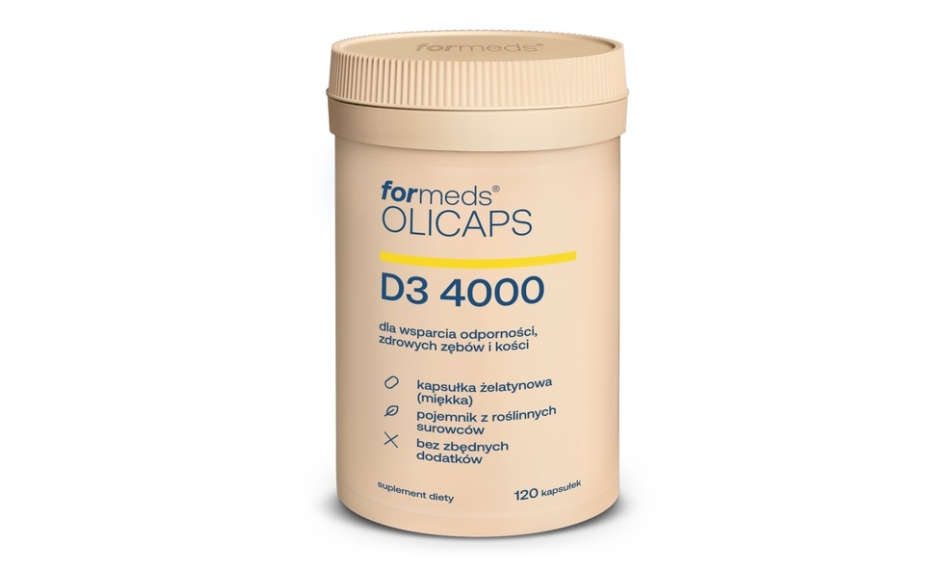 Formeds OLICAPS D3 4000 120kapsułek