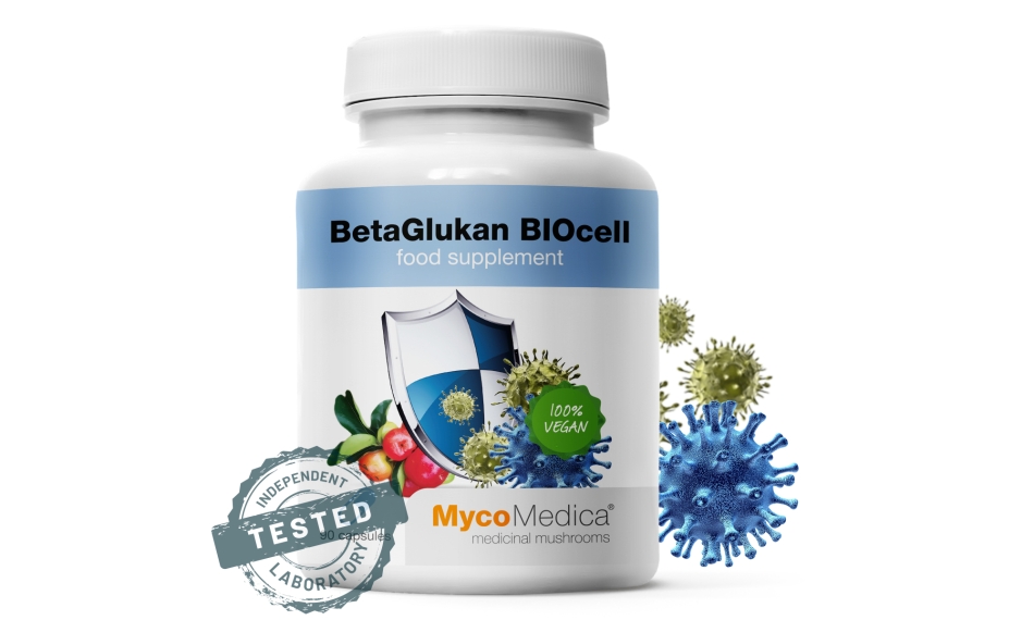 MycoMedica BetaGlukan BIOcell 90kapsułek