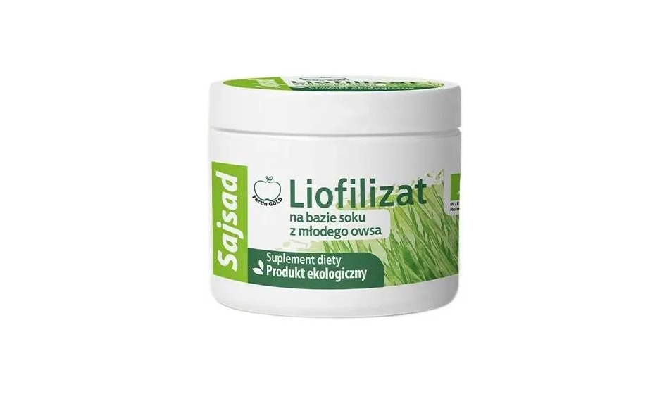 Sajsad liofilizowany sok z młodego owsa w proszku 150g