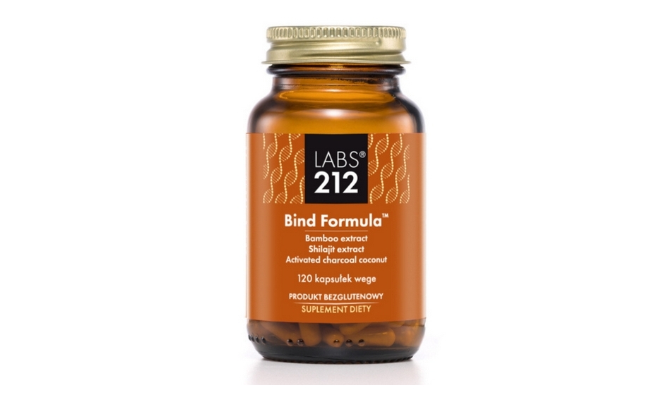 LABS212 Bind Formula Binder wątrobowy 120kapsułek wege