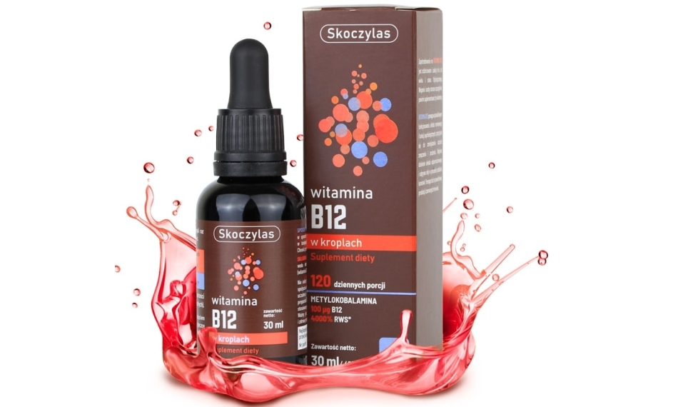 Witamina B12 krople 30ml Purelab Marek Skoczylas