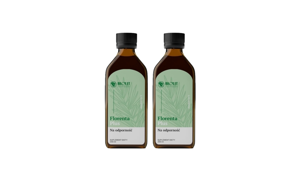 2 x Biolit Florenta Plus ekstrakt wodny pąków jodły syberyjskiej 200ml (dwa opakowania)