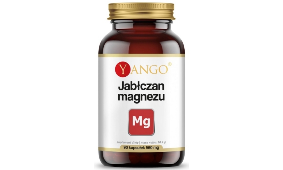 Yango Jabłczan Magnezu 90kapsułek