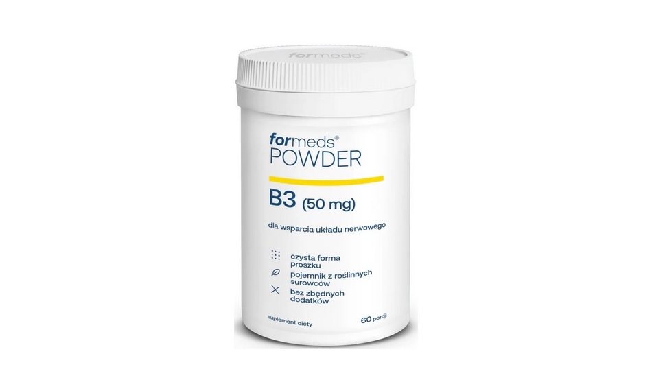 Formeds POWDER B3 witamina B3 w proszku 40,2g