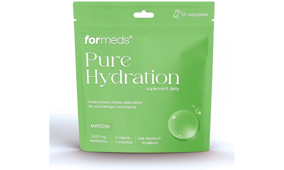 Formeds Pure Hydration Matcha elektrolity 14saszetek