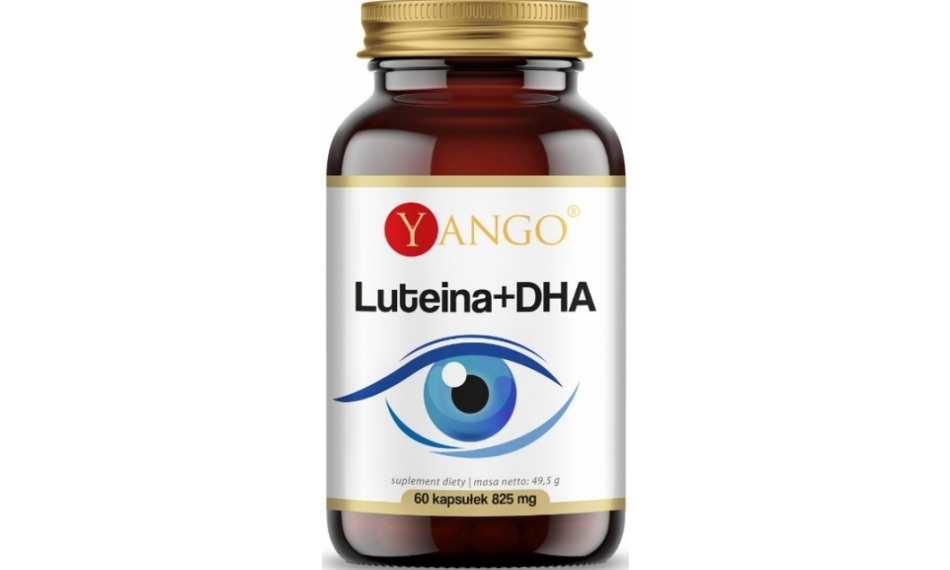 Yango Luteina + DHA 825 mg 60kapsułek