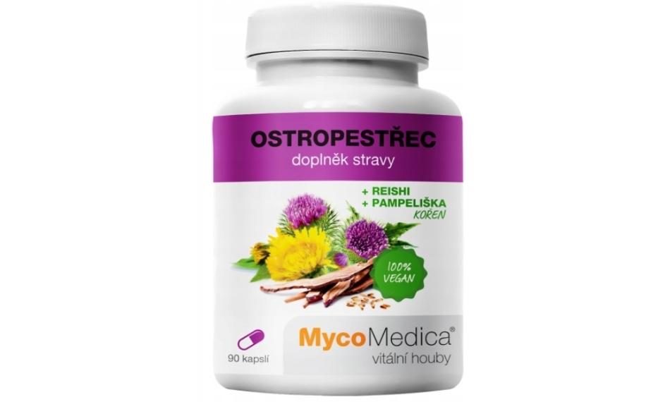 MycoMedica Ostropest plamisty 90kapsułek