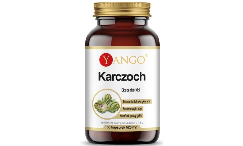 Yango Karczoch Ekstrakt 10:1 60kapsułek