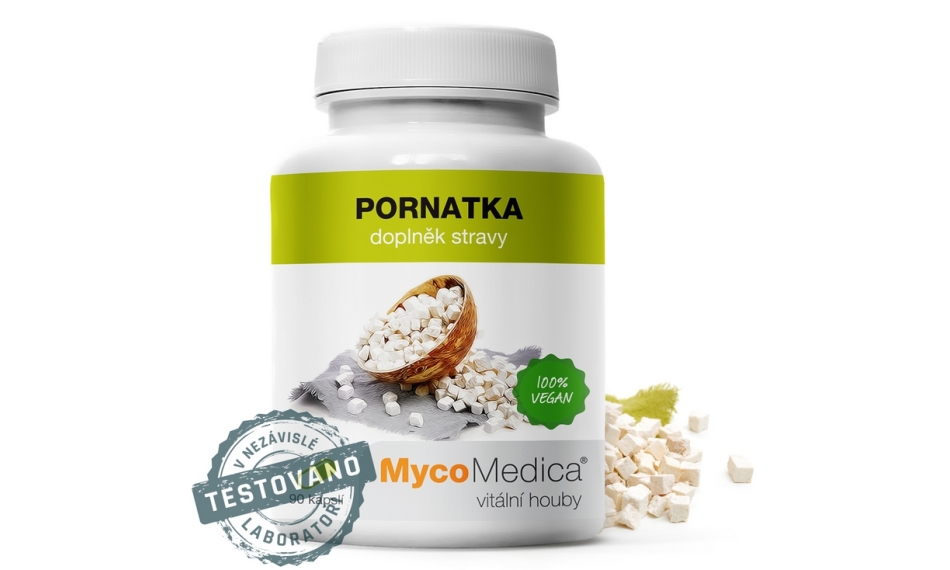 Pornatka 90roślinnych kapsułek MycoMedica