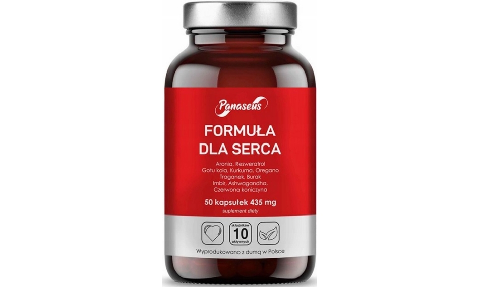 Yango Panaseus Formuła dla Serca 50kapsułek